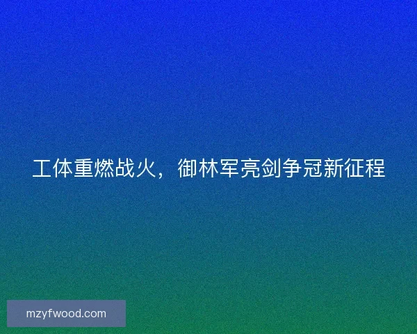 工体重燃战火，御林军亮剑争冠新征程